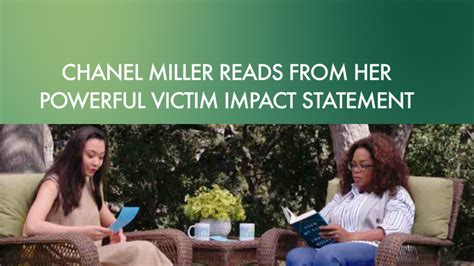 chanel miller impact statement|Chanel miller impact statement pdf.